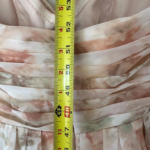 Jenny Yoo Collection Watercolor Lavender “Nyla” Strapless Floor Gown Size 14 - Picture 16 of 16